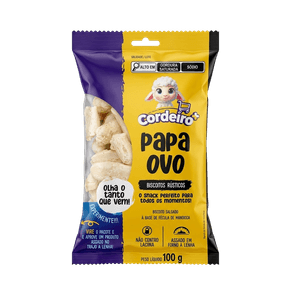 36829 BISC PAPA OVO CORDEIRO 100G PAPA OVO